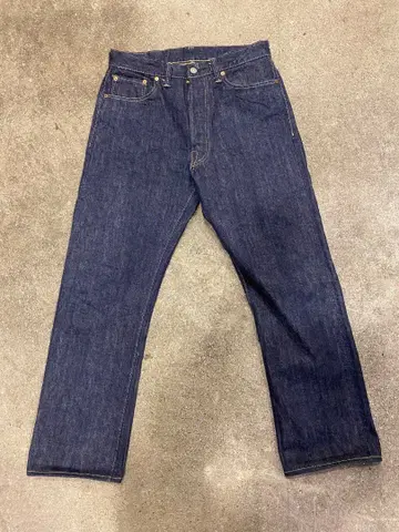 SUGAR CANE BLUE DENIM WAIST OVERALLS