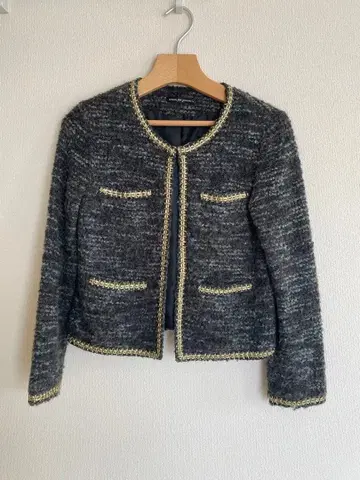 그레이 계열 노카라 자켓 verseau par gramme's