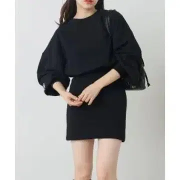 Chico 긴팔 원피스 Free 블랙 여성용