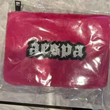 aespa LIVE TOUR 2025 SYNK 퍼 파우치