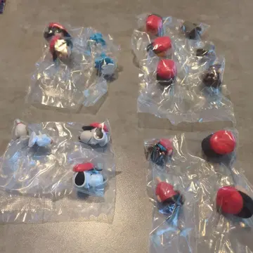 스누피 나라붕데스.4 캡슐 토이 피규어 세트