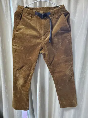 그라미치 쉽스 별주 코듀로이 팬츠 브라운