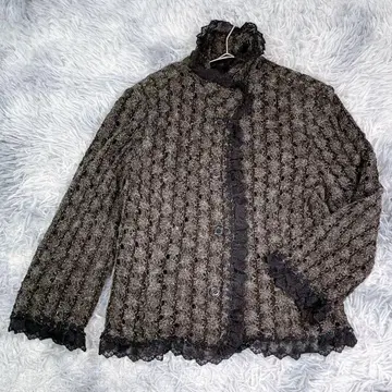 PLATA [ 11AR ] 자켓 그레이 여성용 빅 사이즈 비침 있음