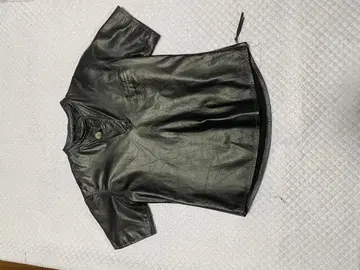 Harley-Davidson 블랙 가죽 셔츠 M