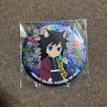 귀멸의 칼날 홀로그램 캔뱃지 칠노장 in 남코 토미오카 기유