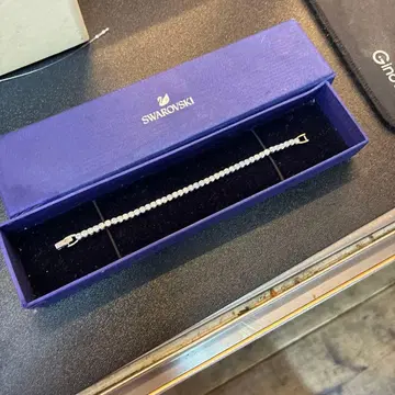 Swarovski 크리스탈 팔찌 약 20cm