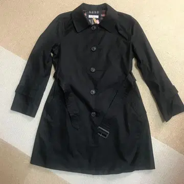 로페피크닉 블랙 트렌치코트 38 M 벨트 포함