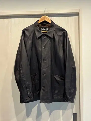 Schott 샷 x 저널 스탠다드 별주 가죽 커버올