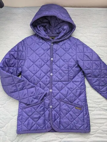 LAVENHAM 퀼팅 자켓 청보라