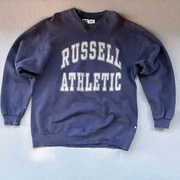 러셀 애슬레틱 맨투맨 오버 사이즈