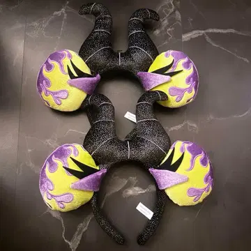 말레피센트 머리띠 2개 세트