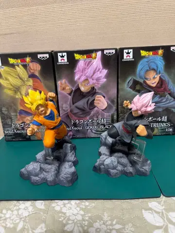 드래곤볼 초 피규어 soul X soul 3종 세트