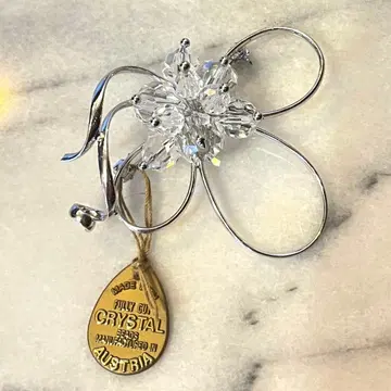 새상품급 오스트리아 Fully cut Crystal 브로치