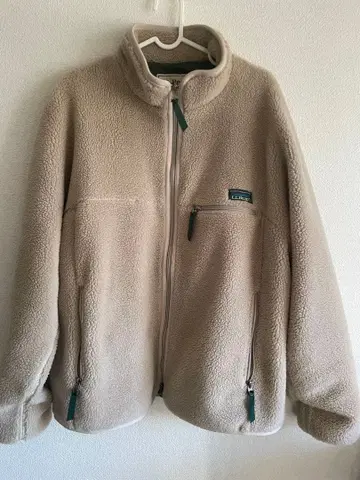 L.L.Bean 베이지 플리스 자켓 M