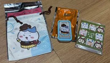 치이카와 코스 하치와레 복조리 슬라이드 케이스 파타파타 메모