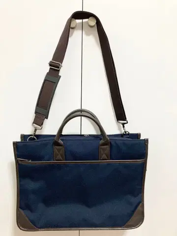 MUJI 네이비 비즈니스 백