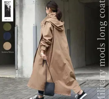 앤잇 미니 코트 베이지 M 사이즈