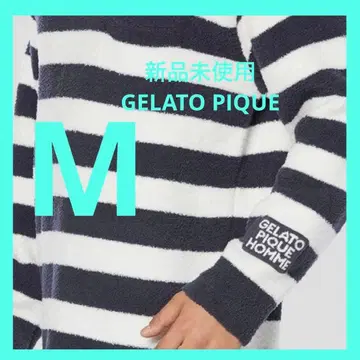 미사용 새상품 젤라피케 HOMME 에어모코 코튼 보더 오하시 카즈야