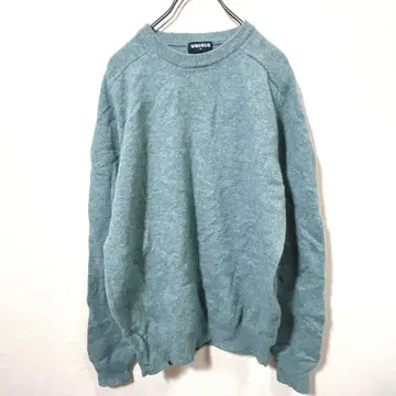 올드 유니클로 남성용 스웨터 그린 M 사이즈