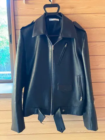 [ 새상품급 ] NUMBERNINE 넘버나인 블랙 라이더 자켓