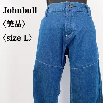 [ 새상품급 ] 젬블 코튼 100% 워크스트 크롭 데님 팬츠