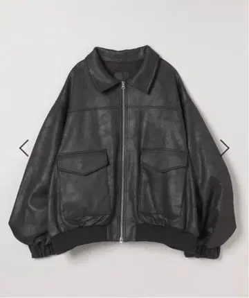 [ 미사용 새상품 ] JEANASIS 몬스터 블루종 블랙