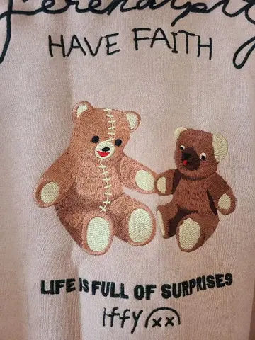 AMBLER 곰 후드티