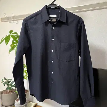 BEAUTY&YOUTH FlexSkin 네이비 와이셔츠 XS