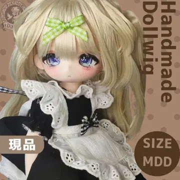 [ 현품 ] MDD 핸드메이드 머리 세트 완료 인형 가발 해외 딜러님