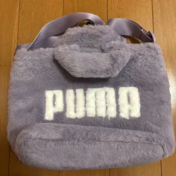 [ 새상품 ] PUMA Core 퍼 미니 토트백