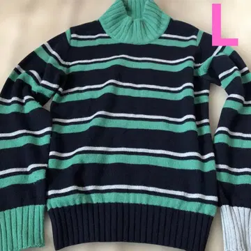 ROSASEN 로사센 여성용 터틀넥 울 스웨터 L