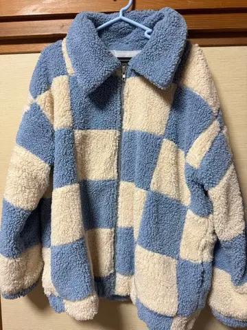 CANDY STRIPPER 보아 자켓 체크 무늬 깃발