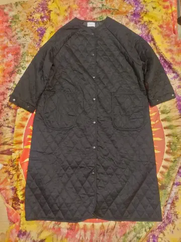 Libra Cue 퀼팅 코트 F 사이즈