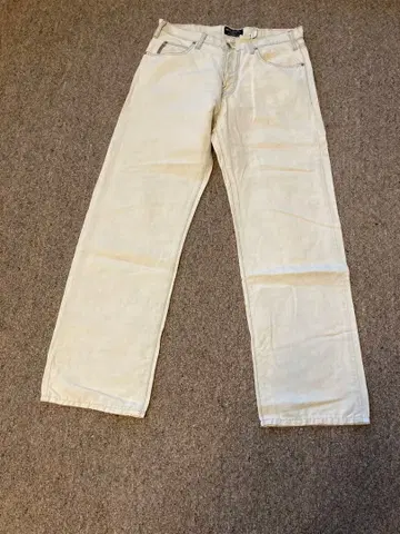 아르마니진스 ARMANI JEANS 린넨 코튼 샌드 베이지