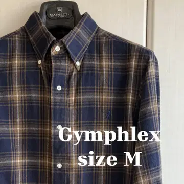 Gymphlex 짐플렉스 플란넬 셔츠 M 일본제 Bshop