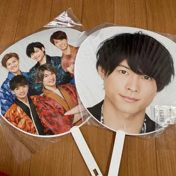 SixTONES 부채 2장 세트