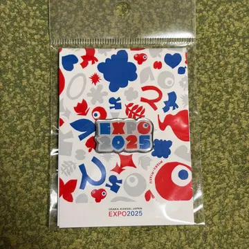 오사카 만박 EXPO2025 미야쿠미야쿠 코미야쿠 코미야쿠 핀 배지 로고