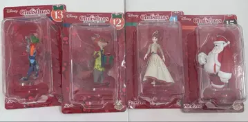 Happy 복권 크리스마스 오너먼트 4개 세트