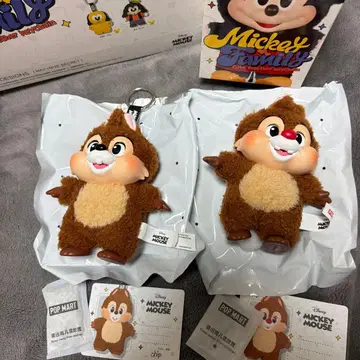 POPMART 미키 패밀리 칩&데일 세트