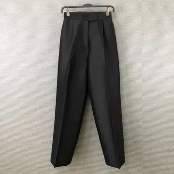 Whim Gazette 2024SS 실키 와이드 팬츠 36 블랙