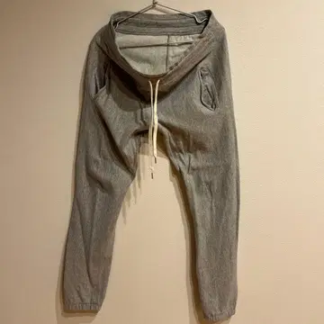 Sonny Label 후드 부착 그레이 조거 팬츠