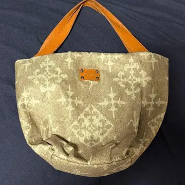 러셋 토트백 카키색