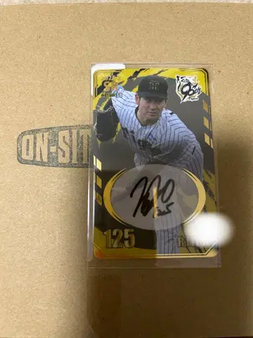 한신 타이거즈 온사이트 카드 SR 이토 료 친필 사인 카드