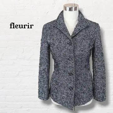 Fleurir 트위드 테일러드 자켓 [ 7 ] 블랙 계열