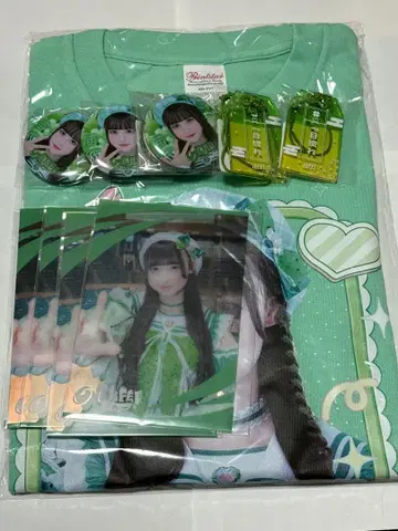 iLiFE! 와카바노아 TT 셔츠 캔뱃지 클리어 카드 부적