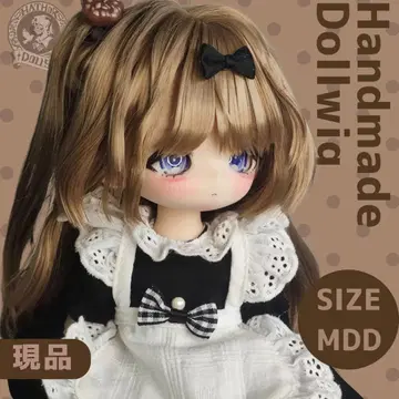 [ 현품 ] MDD 핸드메이드 머리 세트 완료 인형 가발 해외 딜러님