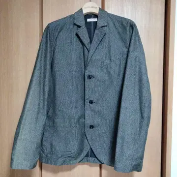 리얼 맥코이 더블 다이아몬드 네이비 테크 그레이 테일러드 자켓