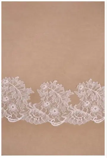 트리트 드레싱 웨딩 베일 80 x 250 롱 자수