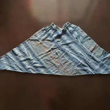 우사토의 옷 무사사비 네이비 나염 블루 계열 스트라이프 팬츠 우사토