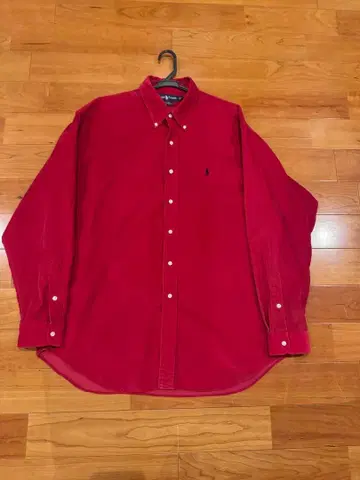 랄프 로렌 빨간색 셔츠